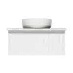 Koupelnová skříňka s krycí deskou SAT Evolution 78x30x44,8 cm bílá mat SATEVO80WMD SATEVO80WMD