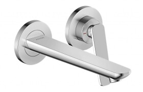 AXOR - Citterio C Umyvadlová baterie pod omítku, s výpustí, 2-otvorová instalace, EcoSmart, chrom 49110000