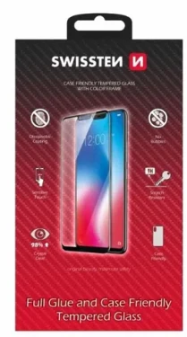 SWISSTEN FULL GLUE COLOR FRAME CASE FRIENDLY sklo pro XIAOMI 14 Ultra černá (54501862)