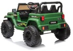 Mamido Dětské elektrické autíčko Jeep Speed zelené