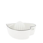 Bastion Collections Keramický lis na citrony Squeeze it, bílá barva, keramika