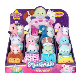 Plyšová postavička Squishville s vozidlem - House of kids