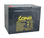 LONG baterie 12V 75Ah M6 HighRate LongLife 12 let (KPH75-12N) EDF_1100330