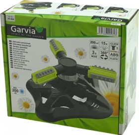 Garvia Zavlažovač zahradní kruhový / Zavlažovač / 200 m2 / 9-15 trysek / CLICK adaptér