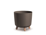Plastový květináč Gracia Tubus ECO Wood 14 29 cm, 28 cm,