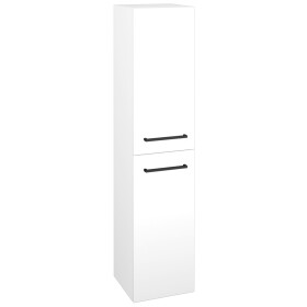 Dřevojas - Vysoká skříň DOS SVD2 35 - N01 Bílá lesk / Úchytka T06 / N01 Bílá lesk / Pravé 140809HP