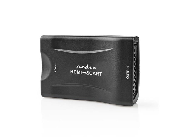 Převodník HDMI/Scart NEDIS VCON3461BK - rozbaleno / poškozený obal