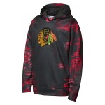Outerstuff Dětská mikina Chicago Blackhawks NHL Team Dynamics Pullover Sublimated Velikost: Dětské M (136 – 152)