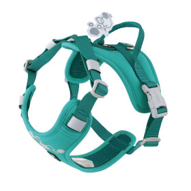 Postroj Weekend Warrior II ECO paví zeleň, Hurtta Velikost: 40-50cm