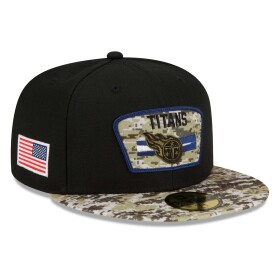 New Era Pánská kšiltovka Tennessee Titans NFL 2021 On-Field Salute to Service 59FIFTY Fitted Velikost: 7 1/2
