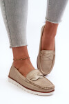 Dámské Mokasíny Z Ekokože Zlaté Nestalia 41