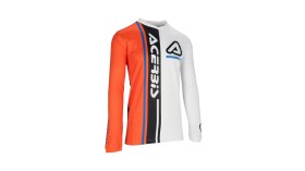 Dres Acerbis MX J-Track Inc 2.0 bílá/oranž vel. L bílá/oranž L
