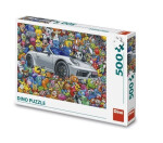 Puzzle Eriovy hračky 500 dílků