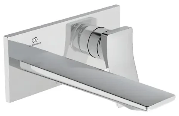 Ideal Standard Umyvadlová baterie pod omítku chrom / Umyvadlová baterie pod omítku / výtok 180 mm / bez tělesa (A7371AA)