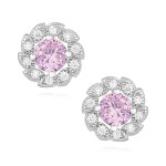 LUNICA Veselé stříbrné náušnice 0091 Ag 925; ≤1,4 g.