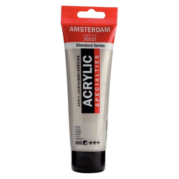 Royal Talens Amsterdam 120 ml, 800 Silver
