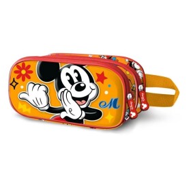 Mickey Mouse 3D penál 2 kapsy - Whisper