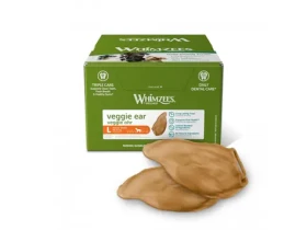 Whimzees veggie ucho L 18x60g / Dentální pamlsky pro psy (8718627750346)