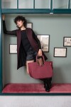 Nákupní taška Reisenthel Loopshopper L Twist maroon