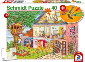 SCHMIDT Puzzle Pracovití řemeslníci