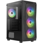 Aerocool Falcon V2 černá / ATX / 2x USB-A 3.0 / 1x USB-A 2.0 / 4x 120mm / bez zdroje / průhledná bočnice (ACCM-PV41143.11)