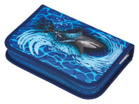 Penál plný 2 chlopně - Žralok