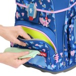 Školní aktovka Step by Step CLOUD REFLECT, Seashell Pearl - 5 dílný set, AGR certifikát