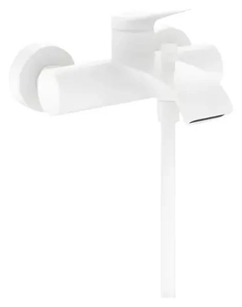 Hansgrohe Vivenis vanová baterie matná bílá / Vanová baterie / páková / nástěnná montáž / DN15 (75423700)