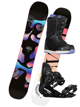 Gravity THUNDER 2A dámský snowboard set