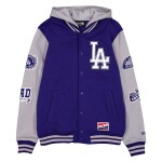 New Era Pánská bunda Los Angeles Dodgers MLB Full Snap Patch Velikost: L