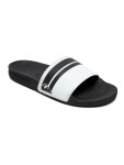 Quiksilver RIVI SLIDE WHITE/BLACK/WHITE pánské pantofle