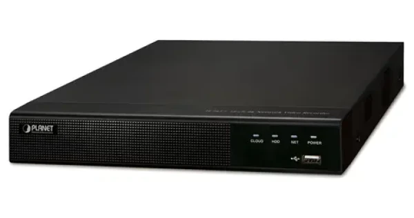 Planet NVR 16 kanálů / Síťový rekordér / 8 Mpix / 120 Mbps / 1x HDD / NIS2 + NDAA (NVR-1600)