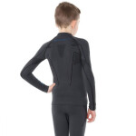Mikina s kapucí Brubeck Thermo Jr LS13640 140/146 cm