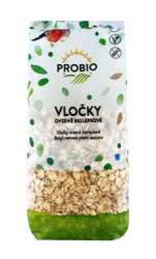 PROBIO Vločky ovesné bezlepkové 500 g BIO