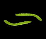 Libra Lures Fatty D’Worm Apple Green - D’Worm Tournament 5,5cm 12ks,Libra Lures Fatty D’Worm Apple Green - D’Worm Tournament 5,5cm 12ks