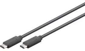 Goobay 66509 USB-C černá / Kabel / USB-C - USB-C / 3 m / Gen 1 (66509)