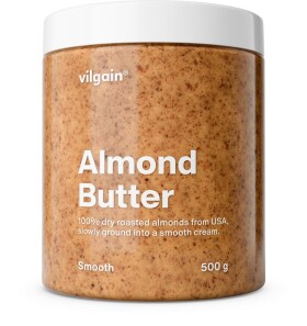 Vilgain Mandlové máslo – jemné mandle 500 g