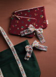 Rifle Paper Co. Nákupní taška Carry All Garden Study, zelená barva, textil