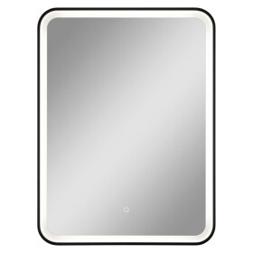 Zrcadlo se senzorem SAT Feel 60x80 cm černá SATZFEEL6080CE SATZFEEL6080CE