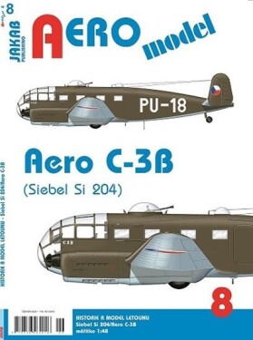 AEROmodel 8 - Aero C-3B ( Siebel Si 204) - Kolektiv