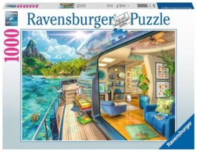 RAVENSBURGER Ubytování na tropickém ostrově 1000 dílků