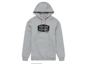 Troy Lee Designs Stamp pánská mikina Gray Heather vel. XL