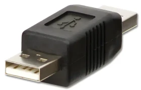 Lindy USB A-A černá / Adaptér / male-male / zapojení 1:1 (71229)