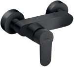 NOVASERVIS - Sprchová baterie bez příslušenství 150 mm Nostris, černá BNS7BL