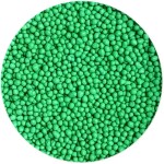 Cukrové zdobení Perličky zelené máček 50g