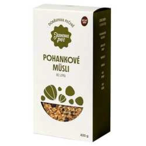 Janova pec Müsli pečené pohankové bez lepku 400g