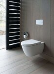 DURAVIT - Darling New Závěsné WC, Rimless, HygieneGlaze, bílá 2557092000