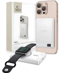 Tech-Protect LifeMag PB33 stříbrná / Powerbanka / MagSafe / 5000 mAh
