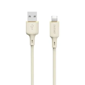 Dudao Datový kabel L7SL / USB-A / Lightning 5A / 1 m / béžová (156306)