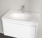 VILLEROY & BOCH - Skyla Umyvadlo 80x46 cm, bez přepadu, otvor pro baterii, alpská bílá 5A518101